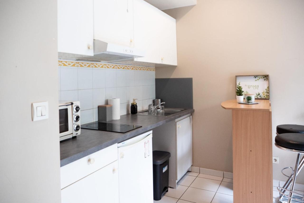 Charming Studio Near Jean Mace Apartment Lyon Bagian luar foto